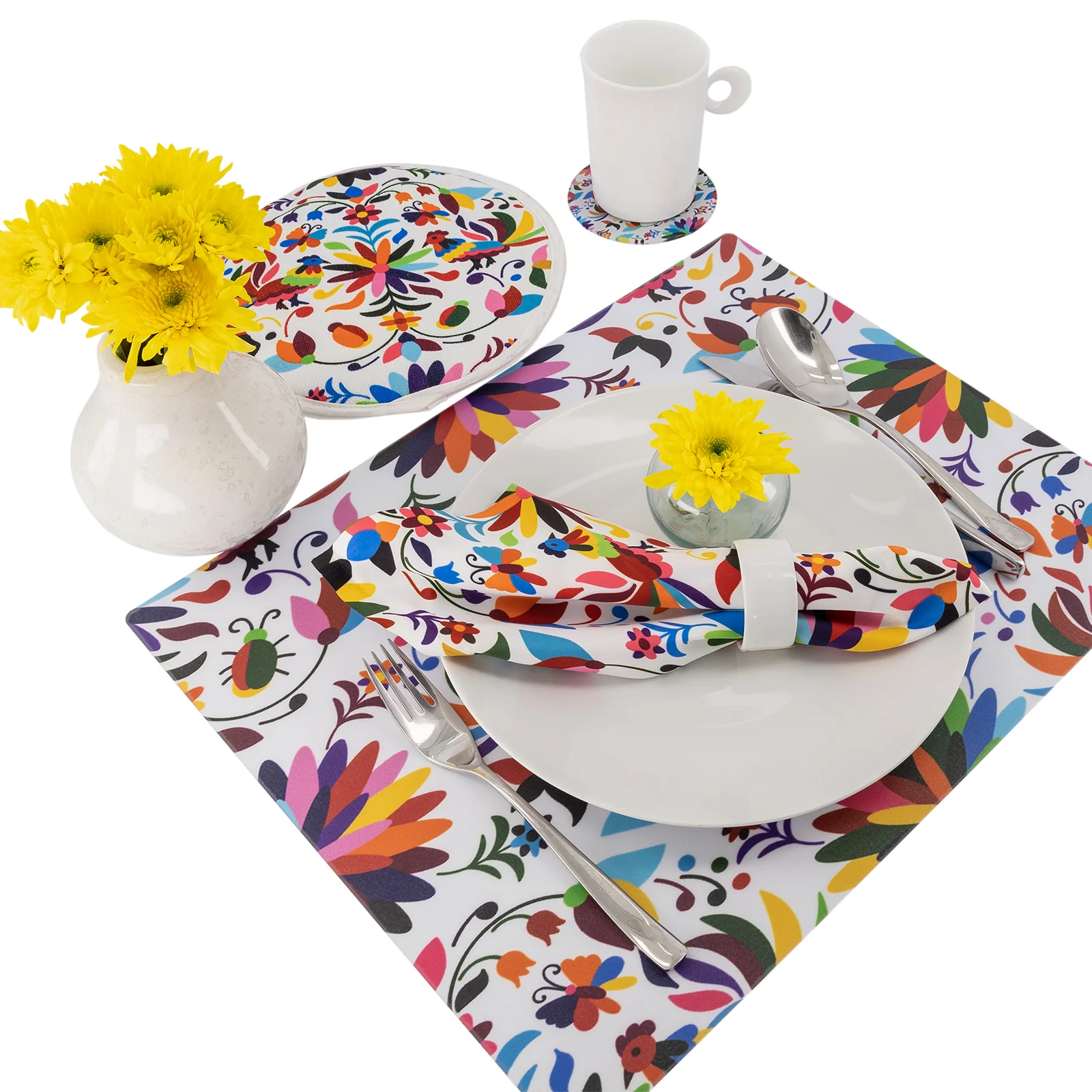 MREC-MEXC- Mantel individual rectangular PVC Mexicano color-2